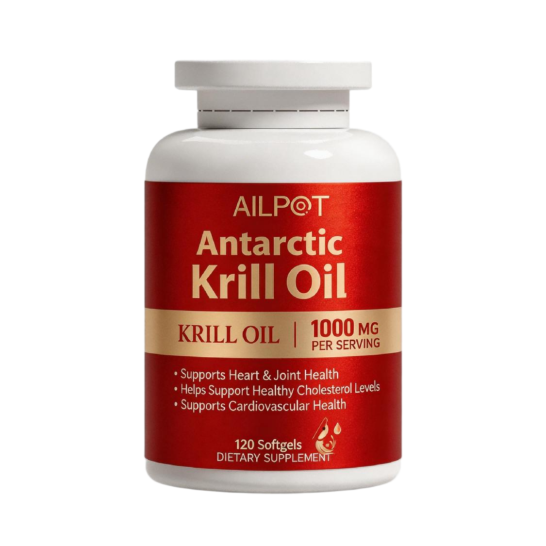 AILPOT Antarctic Krill Oil – 120 Softgels