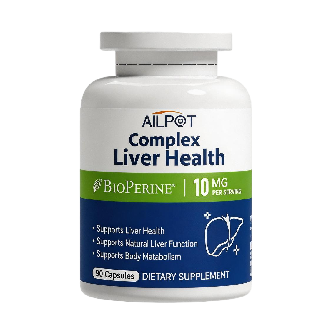 AILPOT Liver Support Capsules – 90 Count